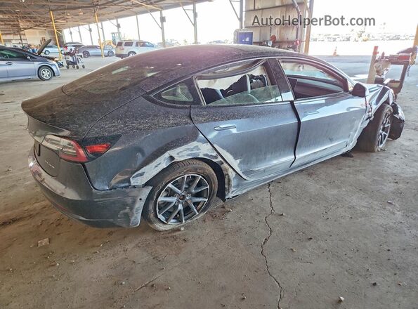 5YJ3E1EB2NF130742 2022 TESLA MODEL Серый Задняя правая четверть