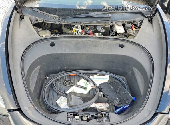 5YJ3E1EB2NF191556 2022 TESLA MODEL Black Vista interior trasera
