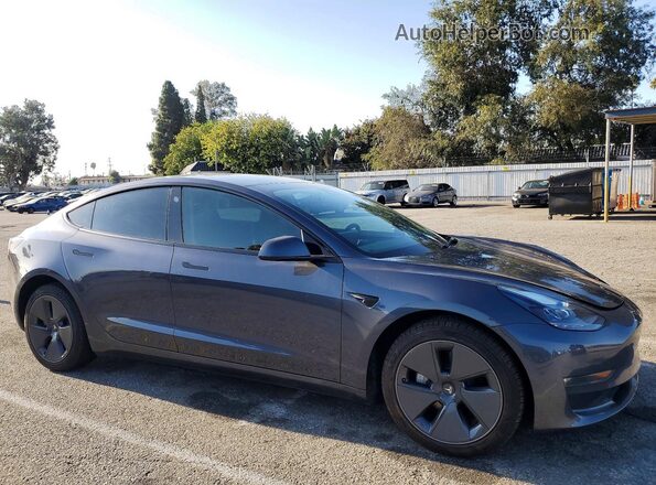 5YJ3E1EB2PF628779 2023 TESLA MODEL Gray Առջևի աջ
