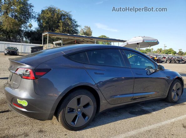 5YJ3E1EB2PF628779 2023 TESLA MODEL Gray Հետևի աջ
