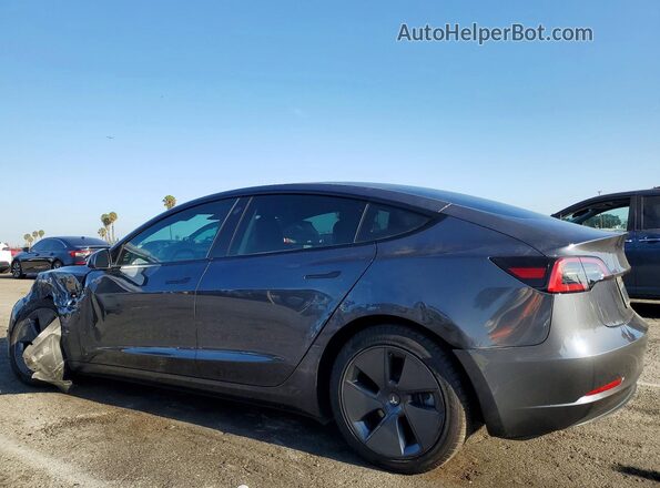 5YJ3E1EB2PF628779 2023 TESLA MODEL Gray Հետևի ձախ
