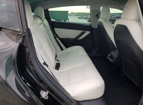 5YJ3E1EB3KF365923 2019 TESLA MODEL Черный Вид задних сидений
