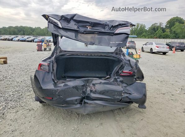 5YJ3E1EB3KF365923 2019 TESLA MODEL Черный Вид сзади