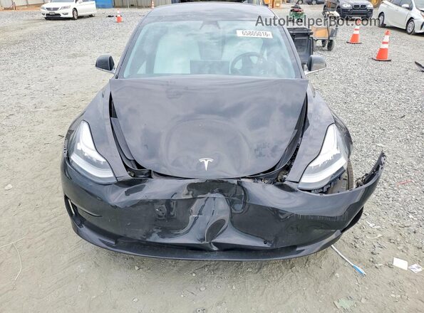 5YJ3E1EB3KF365923 2019 TESLA MODEL Черный Вид спереди