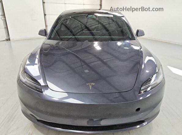 5YJ3E1EB3SF884650 2025 TESLA MODEL Серый Вид спереди