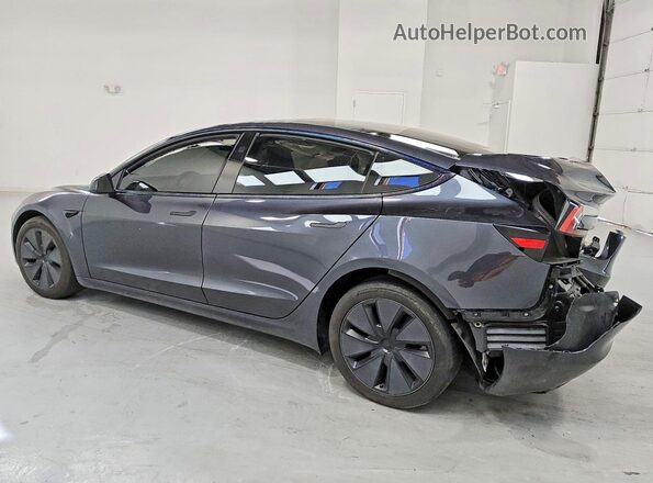5YJ3E1EB3SF884650 2025 TESLA MODEL Серый Задняя левая четверть