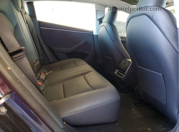 5YJ3E1EB3TF124686 2026 TESLA MODEL Gray Հետևի նստատեղերի տեսք
