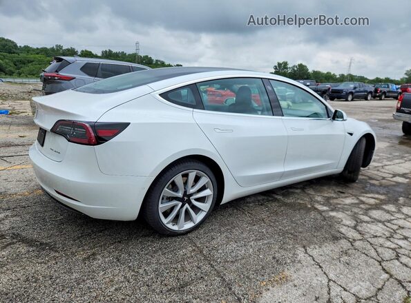 5YJ3E1EB4LF638532 2020 TESLA MODEL White Tył prawy