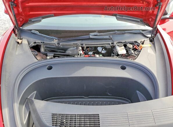 5YJ3E1EB4NF206834 2022 TESLA MODEL Red Vista interior trasera