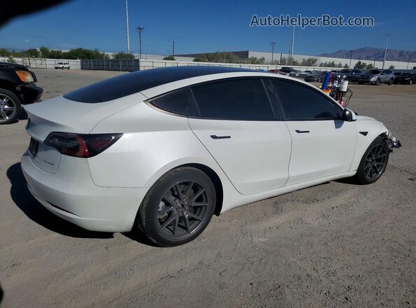 5YJ3E1EB5NF183886 2022 TESLA MODEL White Tył prawy