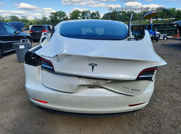 5YJ3E1EB5NF249997 2022 TESLA MODEL White Vista trasera