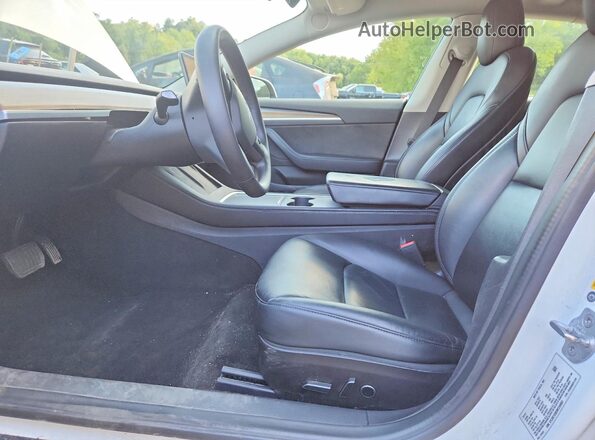 5YJ3E1EB5NF249997 2022 TESLA MODEL White Vista interior delantera