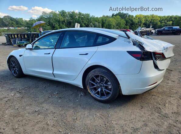 5YJ3E1EB5NF249997 2022 TESLA MODEL White Trasero izquierdo