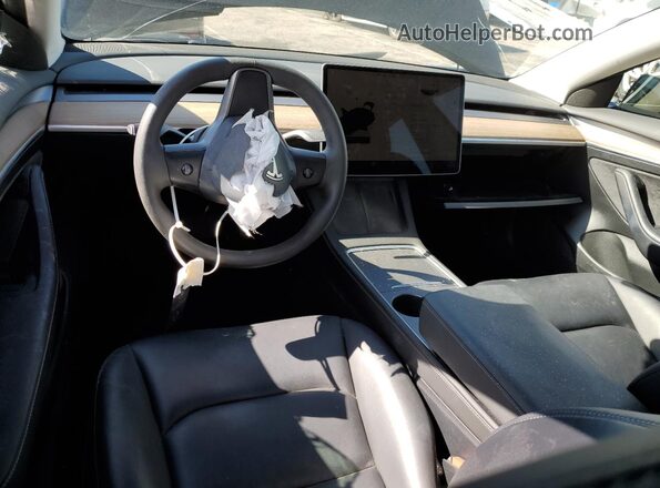 5YJ3E1EB5PF610518 2023 TESLA MODEL Black Вид панелі приладів
