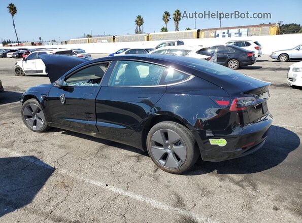 5YJ3E1EB5PF610518 2023 TESLA MODEL Black Задня ліва чверть