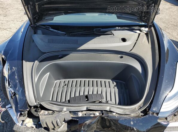 5YJ3E1EB5PF610518 2023 TESLA MODEL Black Вид задньої частини салону