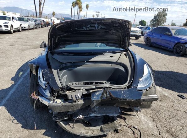 5YJ3E1EB5PF610518 2023 TESLA MODEL Black Вид спереду