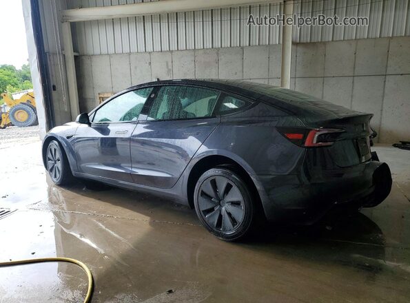 5YJ3E1EB5RF766223 2024 TESLA MODEL Charcoal Tył lewy