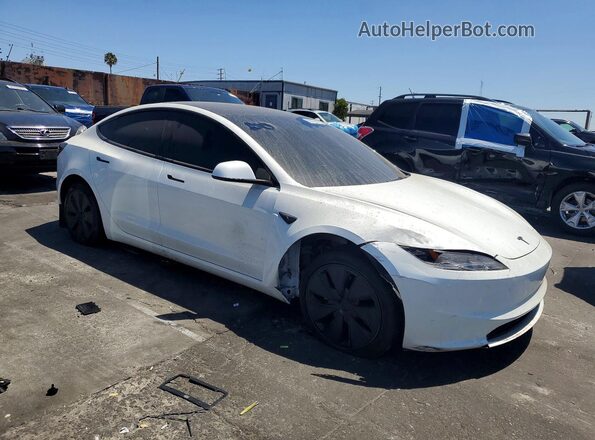 5YJ3E1EB6RF796606 2024 TESLA MODEL White Առջևի աջ