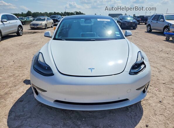5YJ3E1EB7MF010224 2021 TESLA MODEL White Front view