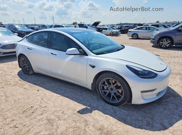 5YJ3E1EB7MF010224 2021 TESLA MODEL White Front right