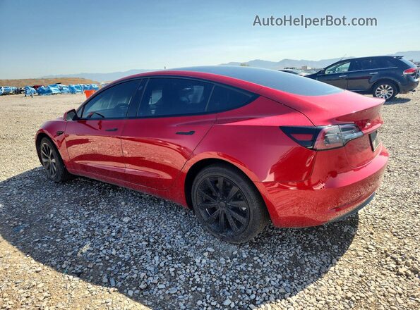 5YJ3E1EB7NF190354 2022 TESLA MODEL Red Հետևի ձախ