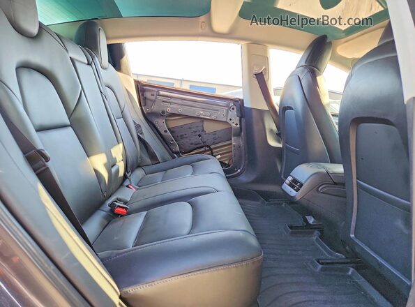 5YJ3E1EB7NF266512 2022 TESLA MODEL Gray Вид задніх сидінь