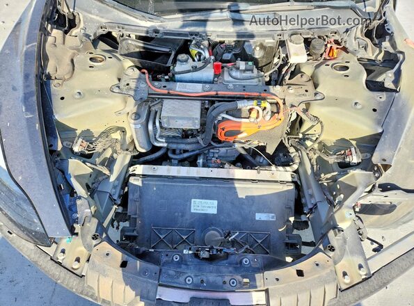 5YJ3E1EB7NF266512 2022 TESLA MODEL Gray Вид задньої частини салону