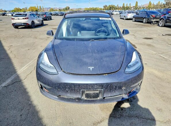 5YJ3E1EB8JF066314 2018 TESLA MODEL Charcoal Դիմացի տեսք