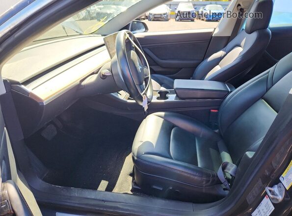 5YJ3E1EB8JF066314 2018 TESLA MODEL Charcoal Սալոնի դիմացի տեսք