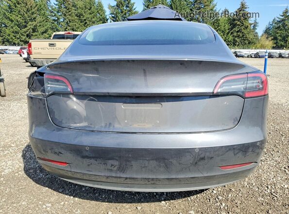 5YJ3E1EB8JF094145 2018 TESLA MODEL Серый Вид сзади