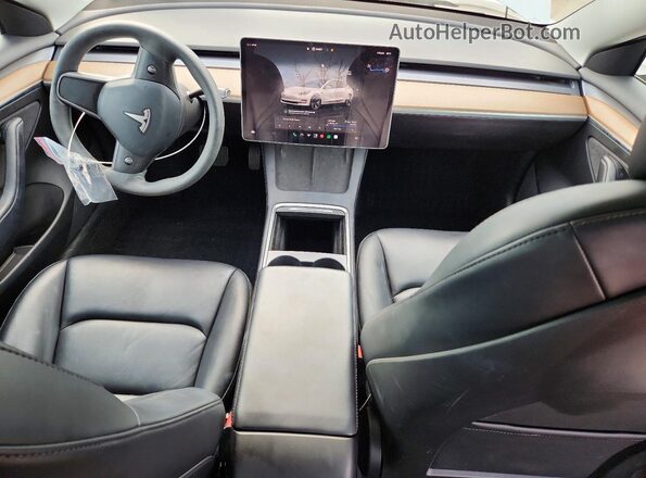 5YJ3E1EB8NF250013 2022 TESLA MODEL White წინა პანელის ხედი