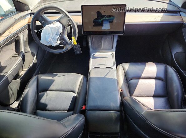 5YJ3E1EB8NF274702 2022 TESLA MODEL White წინა პანელის ხედი