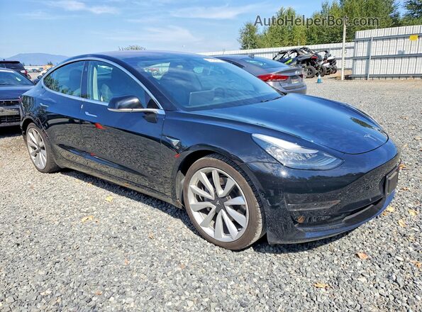 5YJ3E1EB9KF189363 2019 TESLA MODEL Black Front right