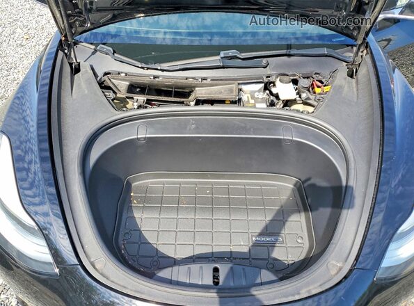 5YJ3E1EB9KF189363 2019 TESLA MODEL Black Rear interior view