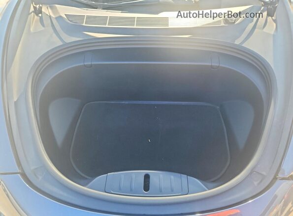 5YJ3E1EB9KF389238 2019 TESLA MODEL Gray Вид задньої частини салону