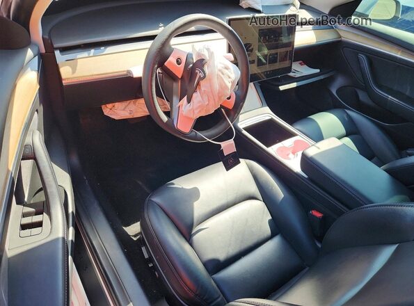 5YJ3E1EB9NF257679 2022 TESLA MODEL White წინა პანელის ხედი