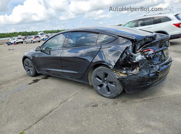 5YJ3E1EB9PF710413 2023 TESLA MODEL Black Հետևի ձախ