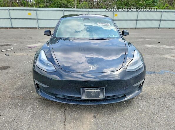 5YJ3E1EB9PF710413 2023 TESLA MODEL Black Դիմացի տեսք