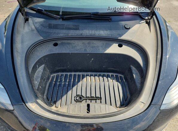 5YJ3E1EB9PF710413 2023 TESLA MODEL Black Սալոնի հետևի տեսք