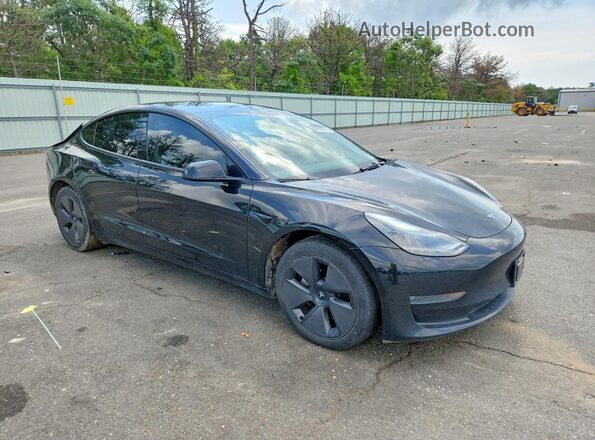 5YJ3E1EB9PF710413 2023 TESLA MODEL Black Առջևի աջ