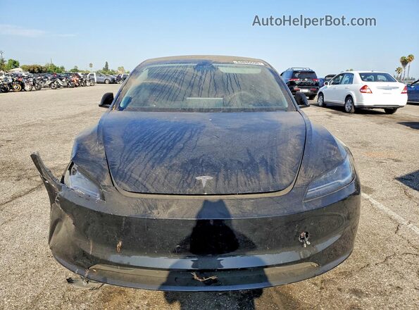 5YJ3E1EB9RF843739 2024 TESLA MODEL Black წინა ხედი