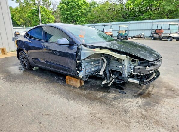 5YJ3E1EB9SF926674 2025 TESLA MODEL Gray Delantero derecho