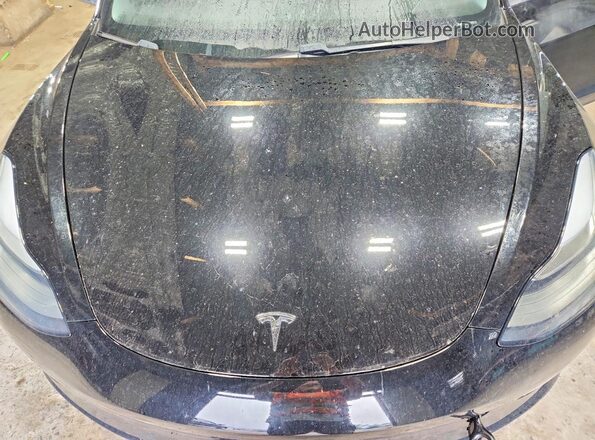 5YJ3E1EBXJF103220 2018 TESLA MODEL Black Սալոնի հետևի տեսք
