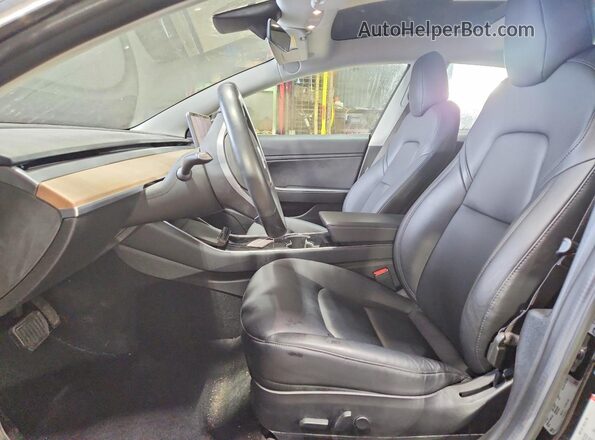 5YJ3E1EBXJF103220 2018 TESLA MODEL Black Սալոնի դիմացի տեսք