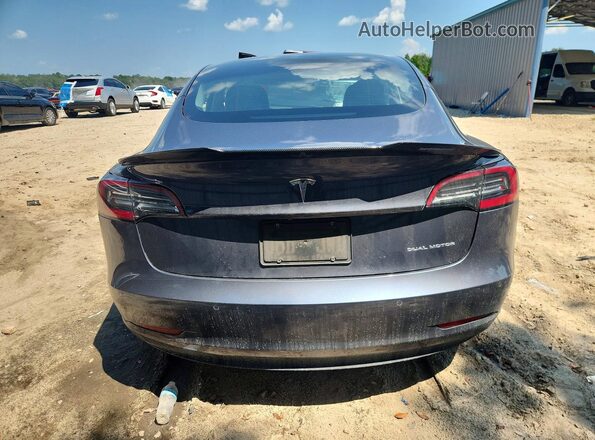 5YJ3E1EBXNF180501 2022 TESLA MODEL Серый Вид сзади