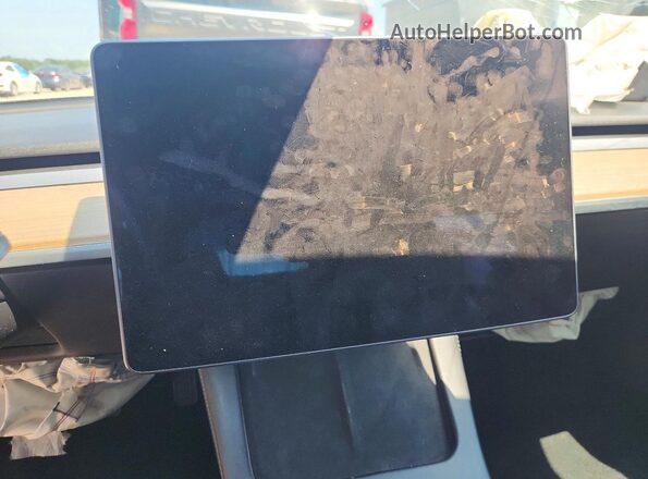 5YJ3E1EBXNF180501 2022 TESLA MODEL Серый Вид щитка приборов
