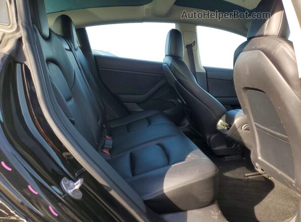 5YJ3E1EBXNF198805 2022 TESLA MODEL Черный Вид задних сидений