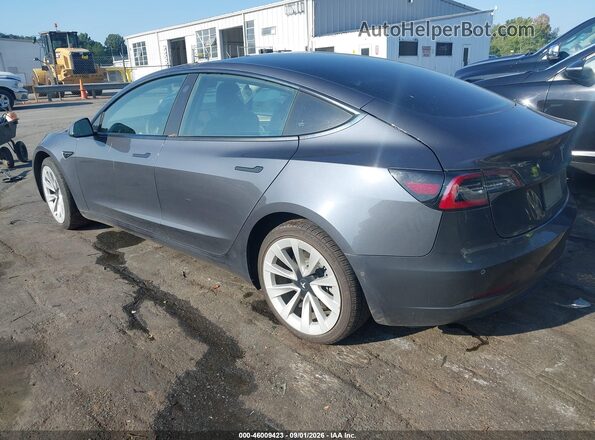 5YJ3E1EBXNF288939 2022 TESLA MODEL 3 Серый Задняя левая четверть