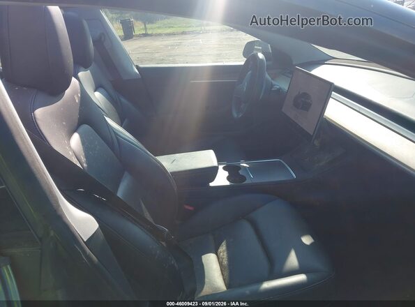 5YJ3E1EBXNF288939 2022 TESLA MODEL 3 Серый Вид салона спереди